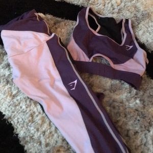 RARE Gymshark prism set size m